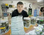  ?? MARK VAN MANEN/PNG FILES ?? Chuck Varabioff is among 44 pot-shop owners fined for operating without a business licence.