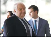  ?? CAROLYN KASTER — ASSOCIATED PRESS ?? Russian Ambassador Sergey Kislyak is said to have discussed campaign matters with Jeff Sessions.
