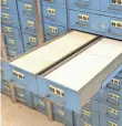  ?? LOS ANGELES COUNTY ?? Paper election ballots stored by the Los Angeles County Registrar-Recorder.