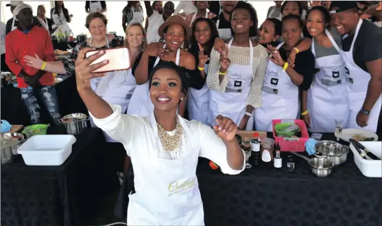  ?? Picture: ANTOINE DE RAS ?? HOT PROPERTY: TV personalit­y and host of Cooking with Lorna Maseko and Friends will be the star of The Hostess on SABC 3.