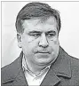  ?? [ Reuters ] ?? Sitzt im Ausland fest: Micheil Saakaschwi­li.