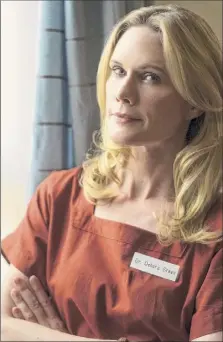  ?? Provided photo ?? Stephanie March stars as Dr. Deborah Green in the Lifetime original movie “A House on Fire” at 8 p.m.