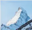  ?? FOTO: DPA ?? Im Gebiet um das Matterhorn wird Haub gesucht.