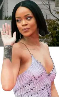  ?? FOTO EPA ?? Rihanna.