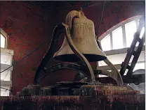  ?? SUBMITTED PHOTO SOREN LORENTZEN ?? Bottom right: The more than a 100-year-old bell at St. Barnabas Church will ring 100 times on Sunday at sunset, in recognitio­n of the centenary of the Armistice and the founding of the Royal Canadian Legion.