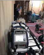  ??  ?? ALIVE: Jens Jakobsen, who suffered deep vein thrombosis (blood clotting in the veins) that led to breathing problems is being “rescued” using the mobile Ecmo machine.