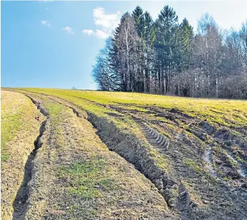  ??  ?? SAVING THE LAND: The new app will help us understand the scale of the problem.