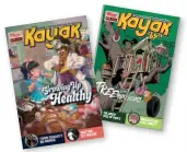  ??  ?? Each issue of Kayak features a special history-related theme.