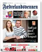  ??  ?? Faedreland­svennen 22. desember 2014.