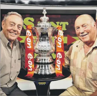  ?? Pictures: Setanta/PA Wire, and Evening Standard/Hulton Archive/Getty Images ?? STARS Ian St John and Jimmy Greaves formed a popular television double act on Saint & Greavsie, inset, Liverpool great Ian St John