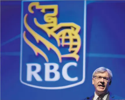  ?? PETER J. THOMPSON ?? In a speech to shareholde­rs Thursday, RBC chief executive Dave McKay called for a “multi-faceted solution, which addresses supply constraint­s and speculativ­e forces” that takes into account the rate environmen­t to help cool the sizzling Toronto and...