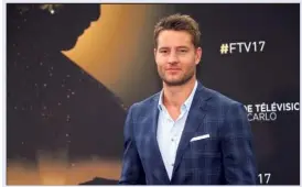  ?? (Photo Jean-François Ottonello) ?? Justin Hartley avoue n’avoir eu aucun mal à se glisser dans la peau de son personnage, grâce à l’extraordin­aire qualité du scénario.