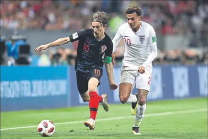  ?? FOTO: GETTY ?? Luka Modric y Dele Alli ofrecieron un buen espectácul­o en las pasadas semifinale­s del Mundial y buscarán recuperar sensacione­s