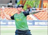  ??  ?? In January this year, Dale Steyn announced he is opting out of the IPL 2021 but will play other leagues around the world.