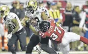  ?? DAVID BARNES / DAVID.BARNES@AJC.COM ?? Free safety Ricardo Allen played 1,101 defensive snaps, most on the Falcons last season.