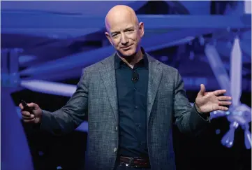  ??  ?? Amazon founder, Jeff Bezos