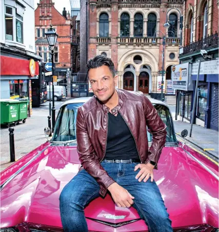  ?? Hugo Glendinnin­g ?? Peter Andre who will take two roles in Grease at the Hippodrome this autumn