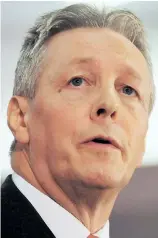  ??  ?? Peter Robinson ‘ underwent a procedure’