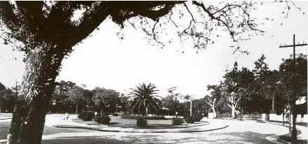  ?? Fotos Acervo Companhia City/Divulgação ?? Jardim América, em foto de 1950; à direita, anúncio do loteamento em jornal de 1929