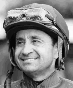  ?? BARBARA D. LIVINGSTON ?? Jockey Joe Bravo, currently based at Fair Grounds, intends to move his tack to Oaklawn for the meet, which opens Jan. 25.