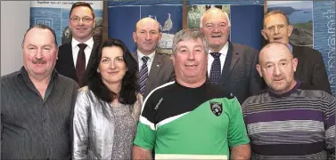  ??  ?? Clonroche Developmen­t Associatio­n (from left): Martin Kelly, Cllr Michael Sheehan, Cliona Connolly (Environmen­t Education Officer, WCC), Cllr John Fleming, Jim Redmond, Cllr Martin Murphy, Joe Kehoe, and Diarmuid O’Sullivan.