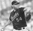  ?? NICK WASS/ASSOCIATED PRESS ?? Orioles starting pitcher Andrew Cashner, who is on the disabled list with a back strain, is scheduled for a workout today.