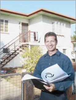  ??  ?? No hassle: Adam Gowlett of McCoy Homes aims to take some of the worry our of subdividin­g a parcel of land.