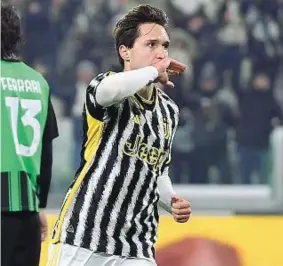  ?? ?? Federico Chiesa è nato a Genova il 25 ottobre 1997. È alla Juve dalla stagione 2020-2021