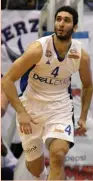  ?? (Adi Avishai) ?? BNEI HERZLIYA forward Karam Mashour had 16 points and 17 rebounds in last night’s 84-82 win over Maccabi Tel Aviv in BSL action.