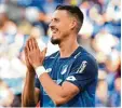  ?? Foto: dpa ?? Das Bitten hat ein Ende: Sandro Wagner wechselt wohl nach München.