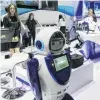  ?? PHOTO: REUTERS ?? Facing the future . . . A police robot that can scan faces was on display at the China Internatio­nal Exhibition on Police Equipment held in Beijing last month.