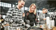  ?? Foto: eat&style ?? Auf der eat & style, dem Food-Festival im Münchner Zenith, dürfen sich die Besucher auch selbst am Herd ausprobier­en.