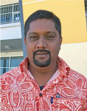  ?? Photo: Charles Chambers ?? Anit Gounder, Challenge Group of Companies Maintenanc­e and Facilities Manager.