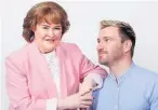  ??  ?? Susan Boyle and Jai McDowall