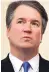  ??  ?? Justice Brett Kavanaugh