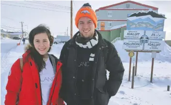  ?? [SUBMITTED] ?? The Growcer was founded while Alida Burke and Corey-Ellis were students working on a project in Nunavut.