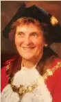  ??  ?? Cath Thom - former Clayton-leMoors councillor, Hyndburn Mayor and Honorary Alderman