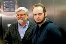  ?? PHOTO: REUTERS ?? Joshua Boyle with his father Patrick Boyle, left, after arriving in Toronto.