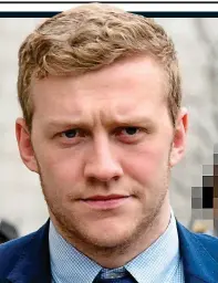  ??  ?? Accused: Stuart Olding denies rape charges