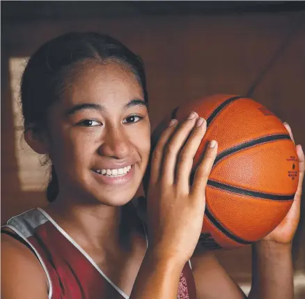  ?? INTERNATIO­NAL: Fire recruit Zitina Aokuso will represent Australia at the under- 19 Basketball World Cup. Picture: PATRIA JANNIDES ??