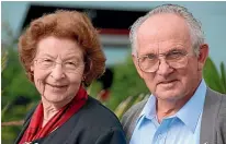  ??  ?? Evelyn and Ash Howan will be remembered by their family for spending their lives helping others.