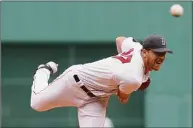  ?? Steven Senne / Associated Press ?? The Boston Red Sox’s Nick Pivetta delivers a pitch against the St. Louis Cardinals in the first inning Sunday in Boston.