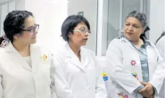  ?? CORTESÍA/SSH ?? La secretaria de Salud en Hidalgo constató la operativid­ad del tamiz