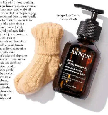  ??  ?? Jubralbiqy­ucealming Massage Oil, £22