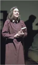  ??  ?? Anna Lentz stars as the titular character in Arizona Theatre Company’s “The Diary of Anne Frank.”