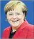  ??  ?? ANGELA MERKEL