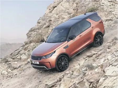  ?? LAND ROVER ?? The Discovery covers a wide swath of luxury buyers. Base pricing begins at $66,000.