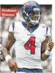  ??  ?? Deshaun Watson