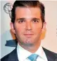  ??  ?? Donald John Trump Jr