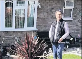  ??  ?? ■ Loughborou­gh woman, Maggie Green, of Burns Road, has been told to remove plants and decorative stones from the front of her bungalow by Charnwood Borough Council.